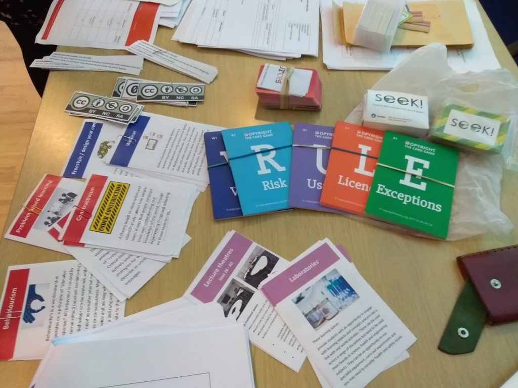 Teaching materials from the Sheffield event