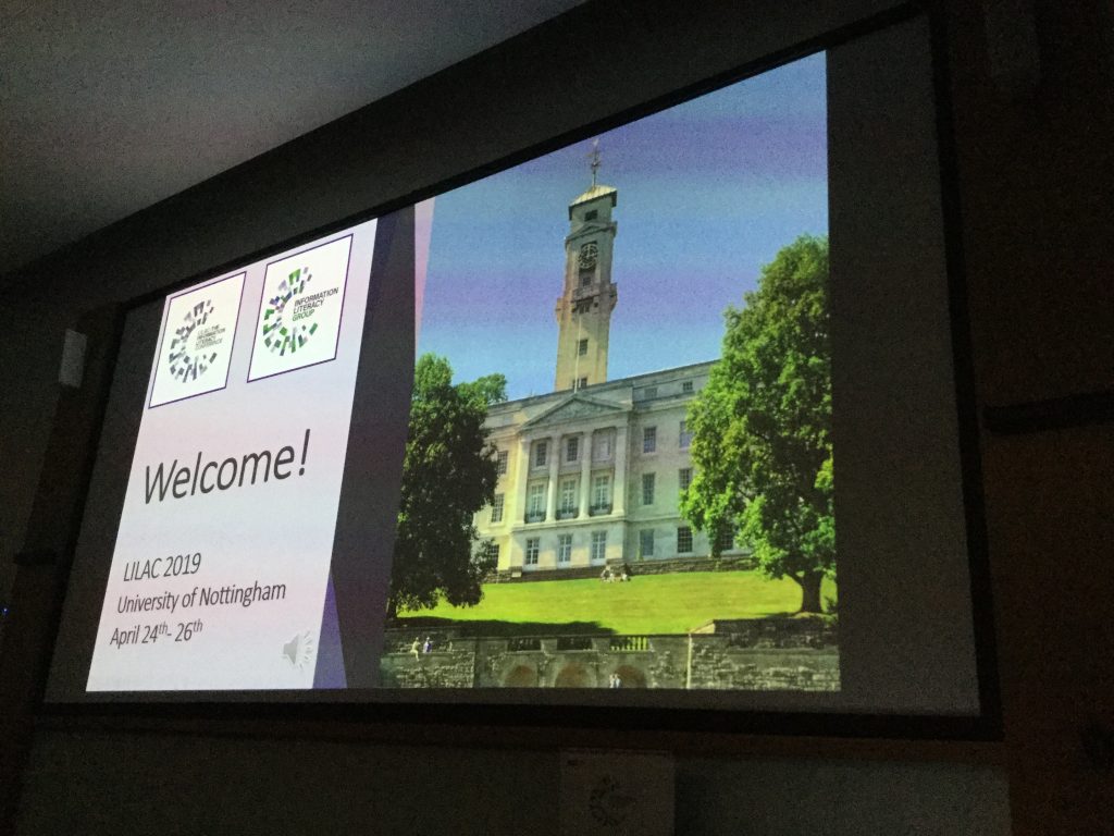 LILAC welcome slide