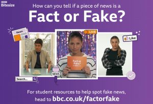 BBC Bitesize Fact or Fake? campaign