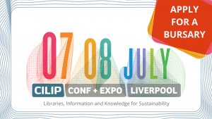 CILIP conference and expo - Apply for a bursary