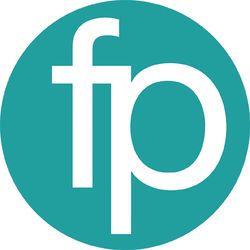 Facet Publishing Logo showing FP in white on green circle