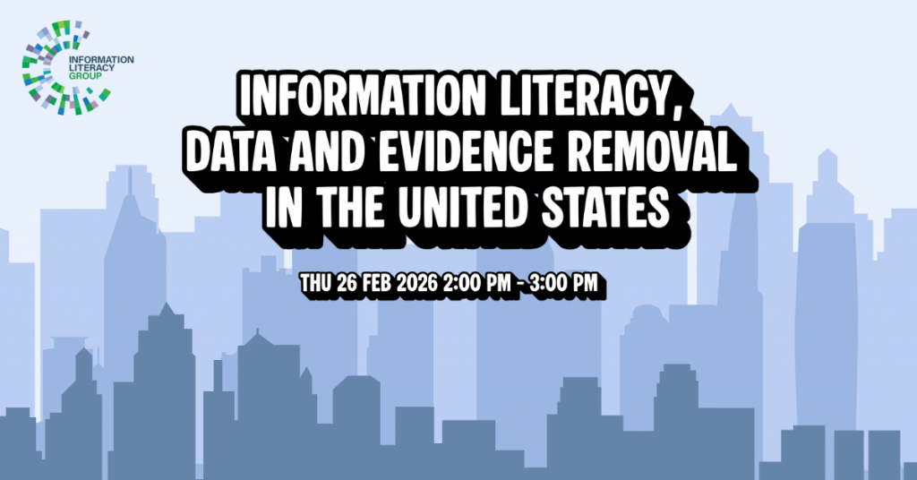 Information Literacy, data and evidence removal in the US