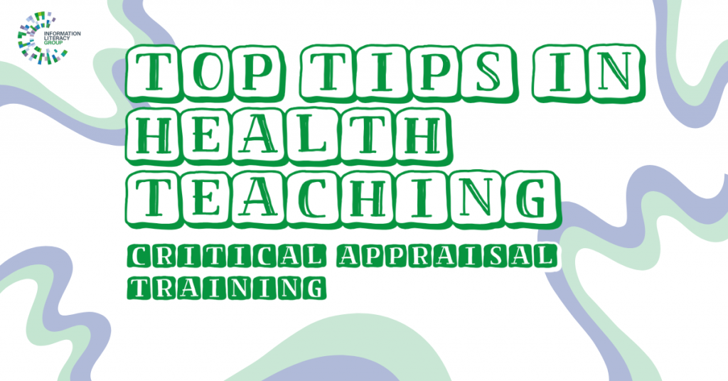 Top Tips in Health Teaching: Critical Appraisal Training
